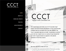 Tablet Screenshot of capitalcasescharitabletrust.org